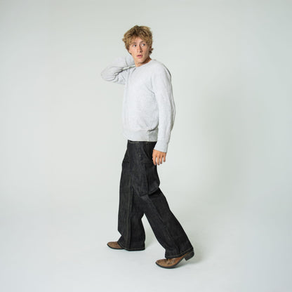Raw Black Selvedge Denim