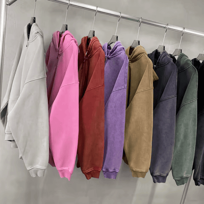 Washed Zip