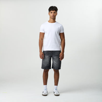 Grey Wash Jorts