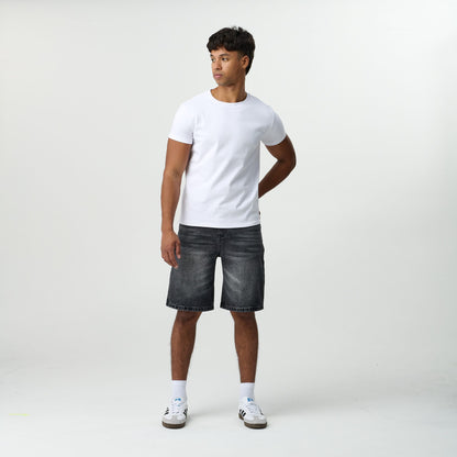 Grey Wash Jorts
