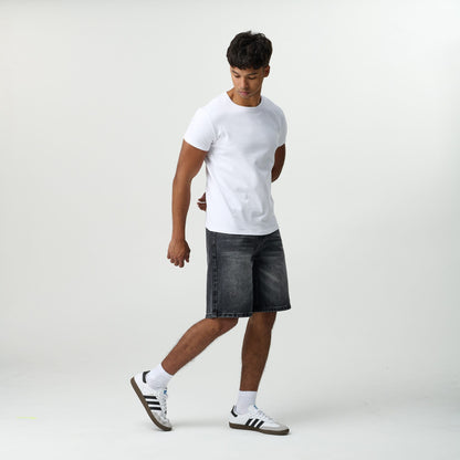 Grey Wash Jorts