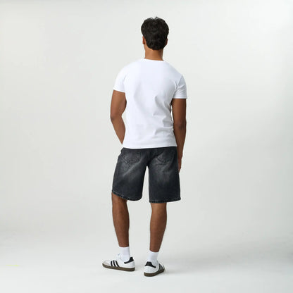 Grey Wash Jorts