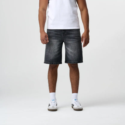 Grey Wash Jorts