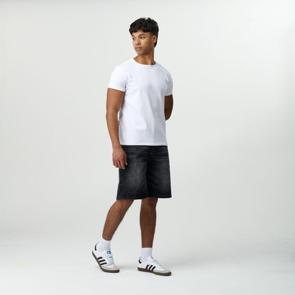 Stone Wash Jorts