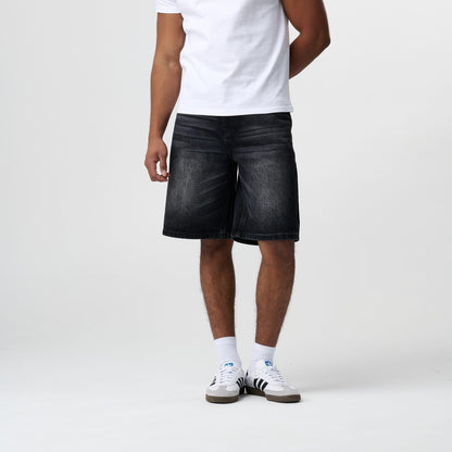 Stone Wash Jorts