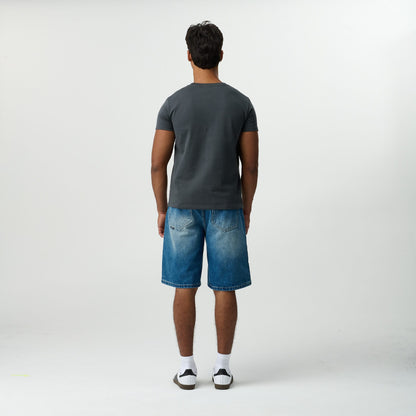 Blue Wash Jorts