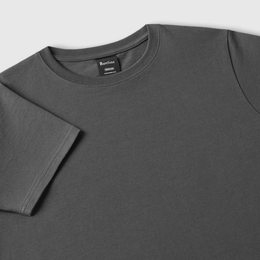 Grey Core Baby Tee | Mens