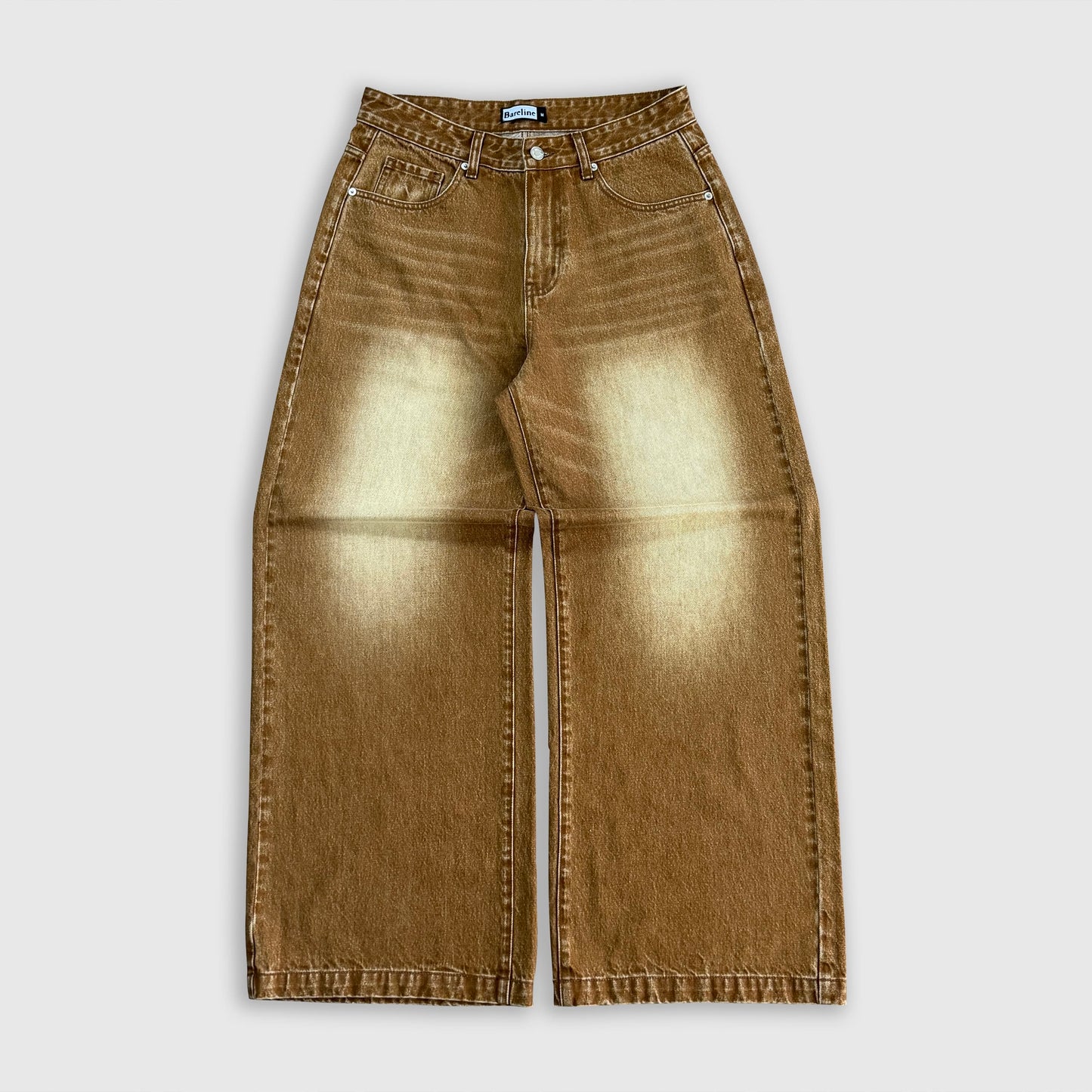 Brown Wash Denim