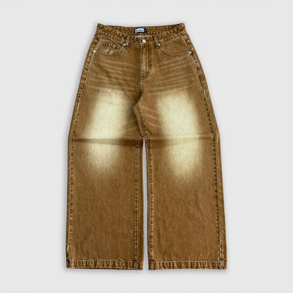 Brown Wash Denim