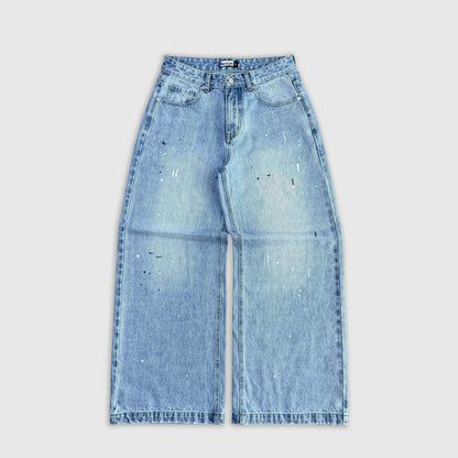 Paint Splatter Denim