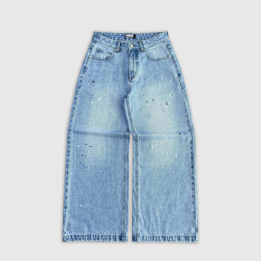 Paint Splatter Denim