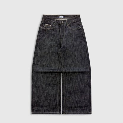 Raw Black Selvedge Denim