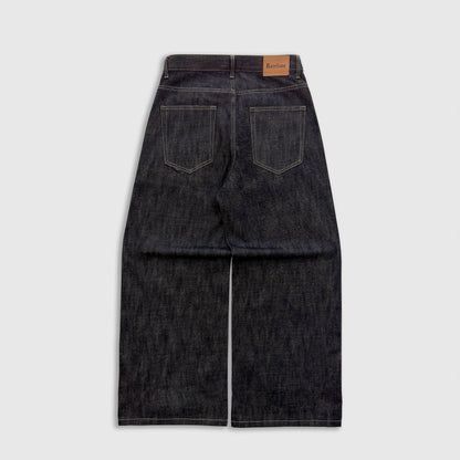 Raw Black Selvedge Denim