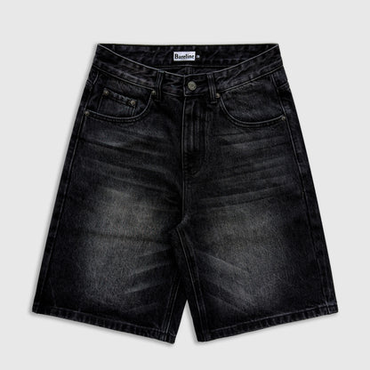 Stone Wash Jorts
