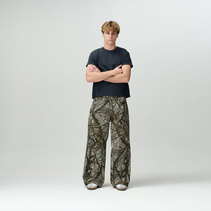 Woodland Camo Denim