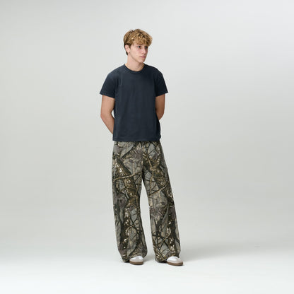 Woodland Camo Denim