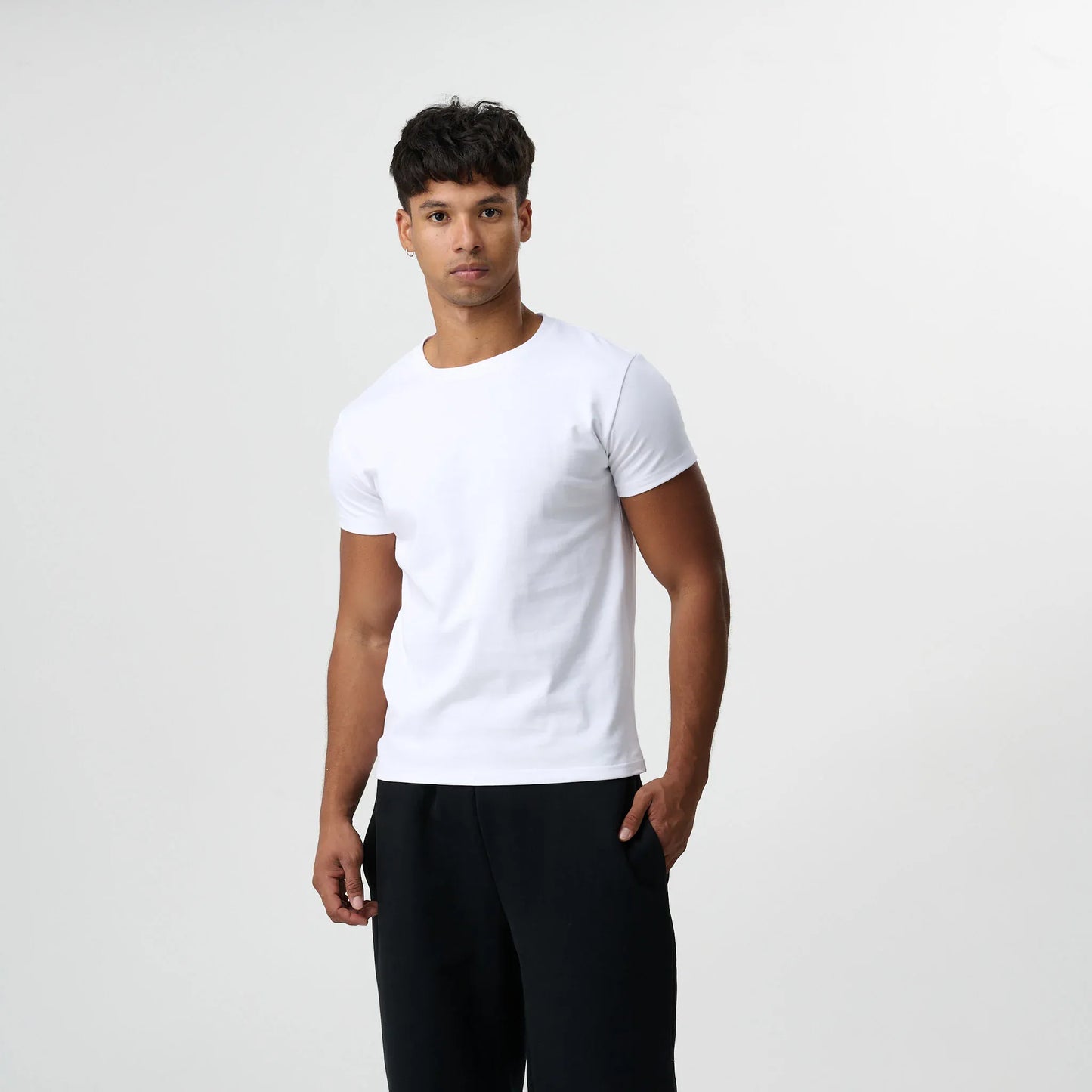 White Core Baby Tee | Mens